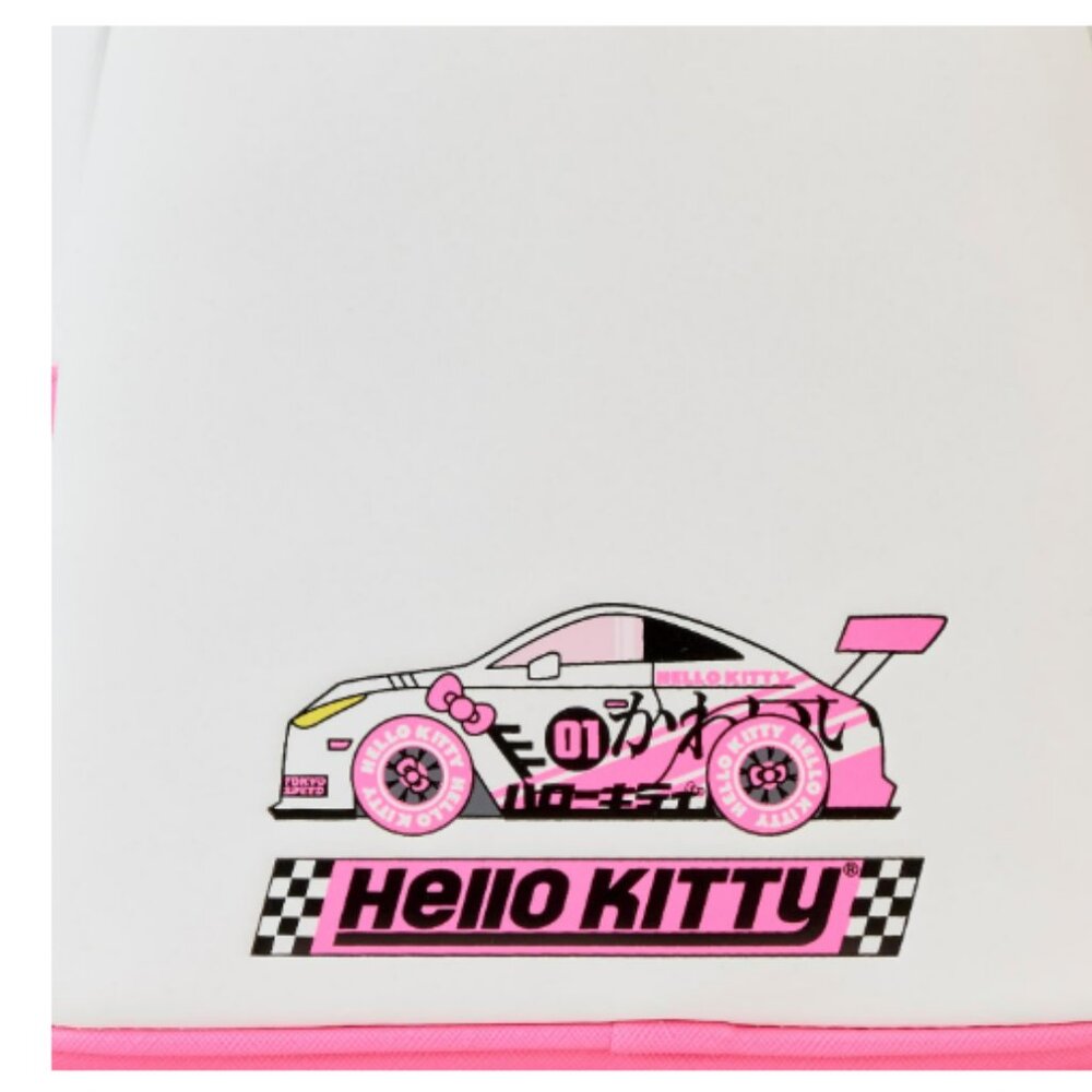 New Loungefly Hello Kitty Tokyo Speed Racer Cosplay Mini Backpack - Picture 5 of 5